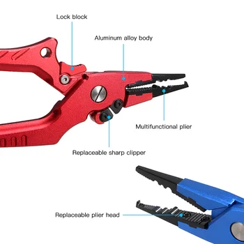Self-Locking Aluminum Alloy Multi-Function Fishing Plier With Lock Block Elastic Lanyard Protective Sheath Lightweight Portabl
Self-Locking Aluminum Alloy Multi-Function Fishing Plier With Lock Block Elastic Lanyard Protective Sheath Lightweight Portabl