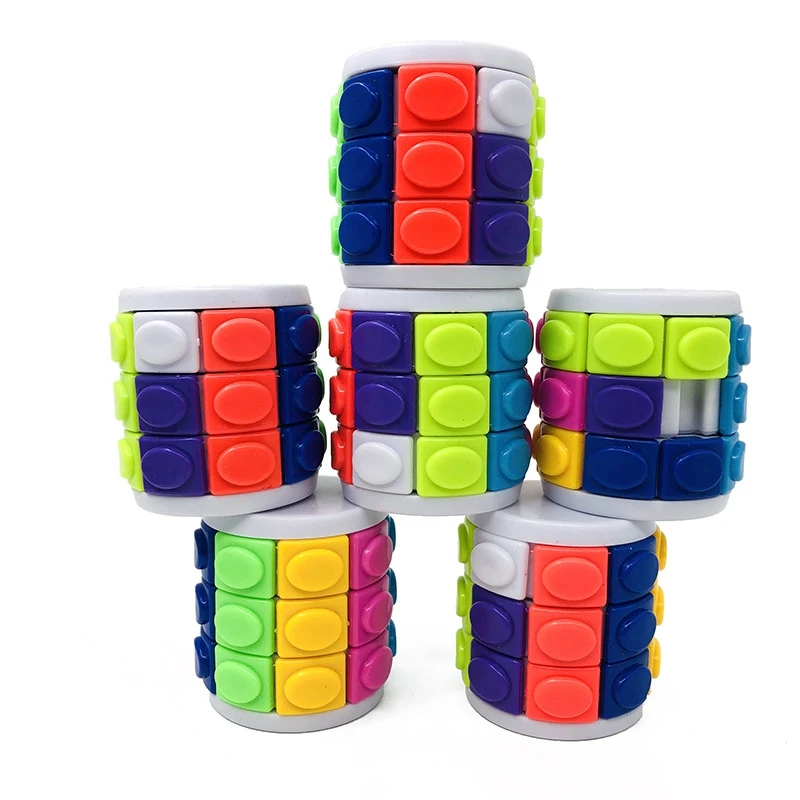 Puzzle column Magic cylinder Cube Rotate Slide Babylon Tower 3D Puzzle Educational Toys Kids Adult Color Cylinder Sliding Puzzle
Puzzle column Magic cylinder Cube Rotate Slide Babylon Tower 3D Puzzle Educational Toys Kids Adult Color Cylinder Sliding Puzzle