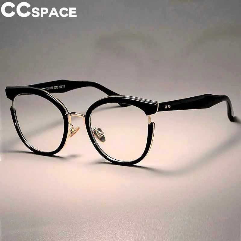 Metal Cat Eye Glasses Frames Women Brand Designer Optical EyeGlasses Fashion Eyewear Computer Glasses 45376
Metal Cat Eye Glasses Frames Women Brand Designer Optical EyeGlasses Fashion Eyewear Computer Glasses 45376