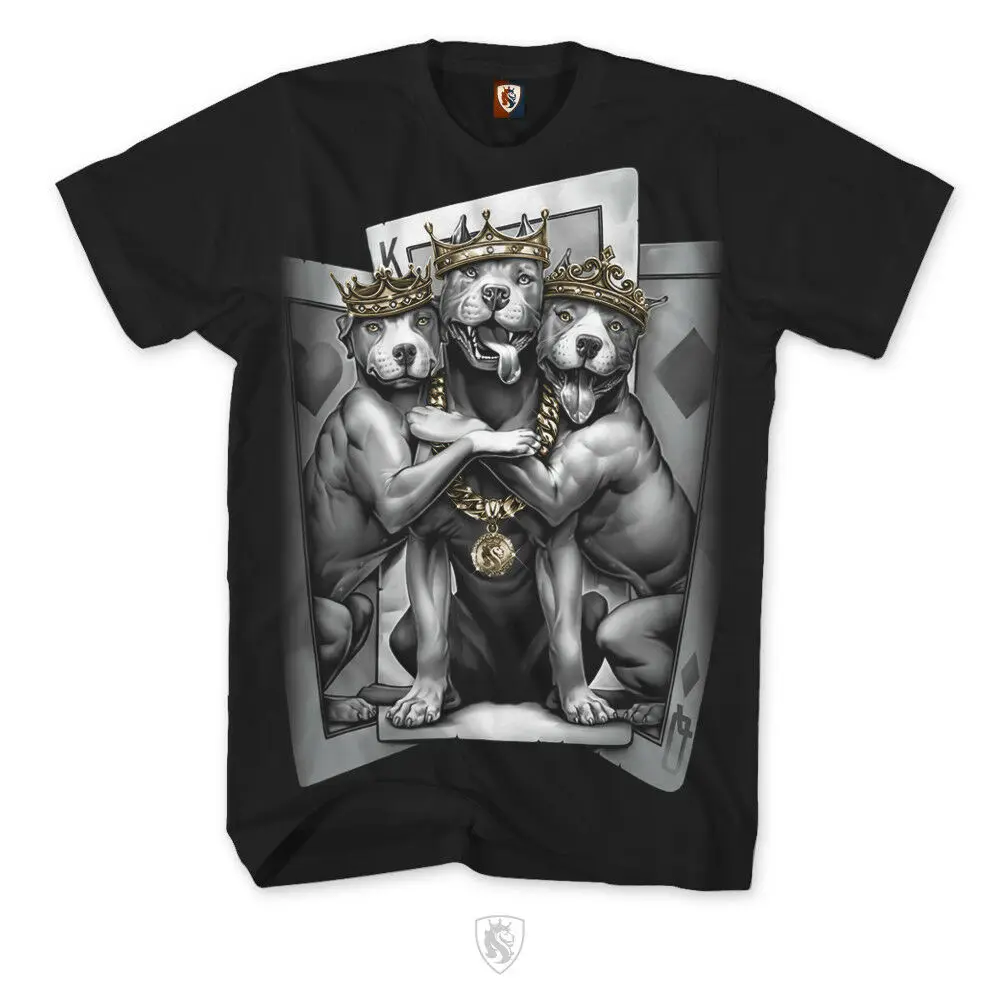 OG Abel Ogabel 2 of a K-9 Kings Pitbulls Dogs Playing Cards Tattoo T Shirt A0456
OG Abel Ogabel 2 of a K-9 Kings Pitbulls Dogs Playing Cards Tattoo T Shirt A0456