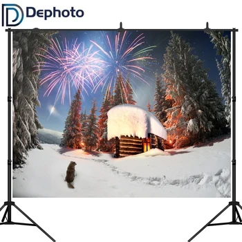 

Dephoto Christmas Photography Backdrops Fireworks Backdrop For Photography New Year Background For Photo Studio Foto Achtergrond