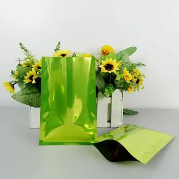 6*9cm 500Pcs/ Lot Plain Open Top Green Aluminum Foil Sugar Snack Vacuum Storage Pack Bag Mylar Heat Seal Tea Coffee Powder Pouch
6*9cm 500Pcs/ Lot Plain Open Top Green Aluminum Foil Sugar Snack Vacuum Storage Pack Bag Mylar Heat Seal Tea Coffee Powder Pouch