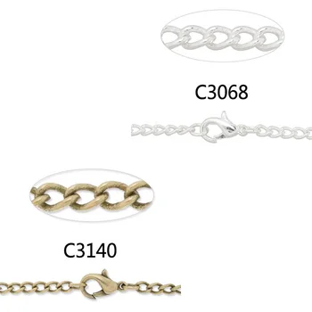 20PCS 3x4.5mm Brass Necklace Chain With Lobster Clasp For Jewelry Making,Self Closing Clasp,Length 50cm
20PCS 3x4.5mm Brass Necklace Chain With Lobster Clasp For Jewelry Making,Self Closing Clasp,Length 50cm