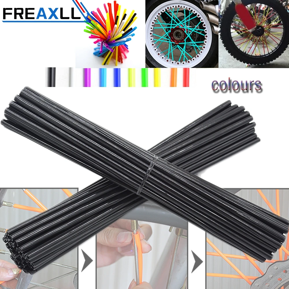 72Pcs/Pack Off-road Bike Wheel spoke skins Colorful Motocross Rims Skins Covers For HUSQVARNA TC85 TC/TE125-300 FC/FE250-501
72Pcs/Pack Off-road Bike Wheel spoke skins Colorful Motocross Rims Skins Covers For HUSQVARNA TC85 TC/TE125-300 FC/FE250-501