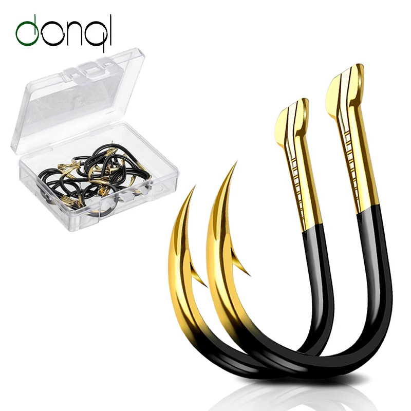 DONQL 20pcs/ Set Barbed Fishing Hooks Single Circle Fishhook Tungsten Steel Carp Fishing Hooks Sea Accessories Tackle
DONQL 20pcs/ Set Barbed Fishing Hooks Single Circle Fishhook Tungsten Steel Carp Fishing Hooks Sea Accessories Tackle