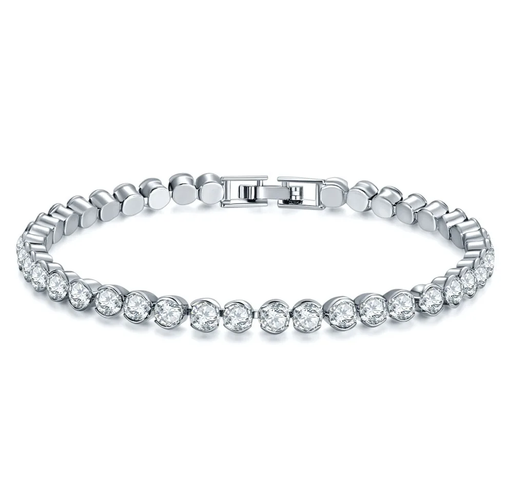 European and American Fashion Jewelry Multi Color Crystal Bracelet Plated Gold AAA Zircon Bracelet with 4mm Jewelry Wholesale
European and American Fashion Jewelry Multi Color Crystal Bracelet Plated Gold AAA Zircon Bracelet with 4mm Jewelry Wholesale
