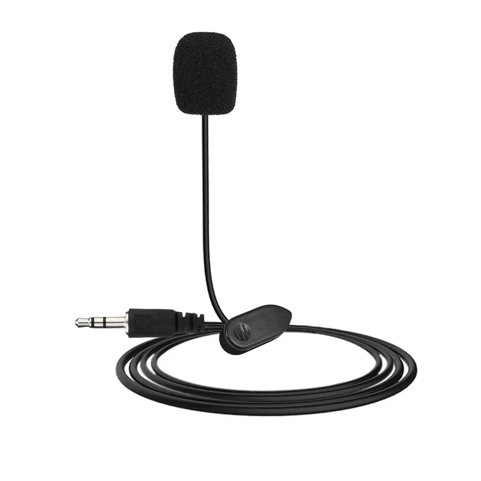 Mini Portable 3.5mm Mini Studio Speech Mic Microphone w/ Clip for PC Desktop Notebook Lectures Teaching Mic Black
Mini Portable 3.5mm Mini Studio Speech Mic Microphone w/ Clip for PC Desktop Notebook Lectures Teaching Mic Black