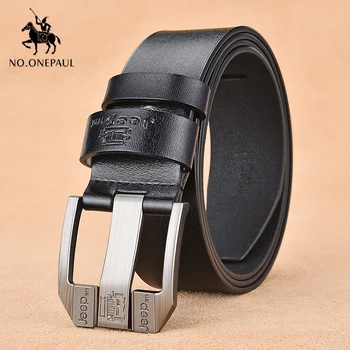 NO.ONEPAUL Fiery authentic men's leather high quality classic belt alloy pin buckle men's matching jeans business cowhide belt
NO.ONEPAUL Fiery authentic men's leather high quality classic belt alloy pin buckle men's matching jeans business cowhide belt