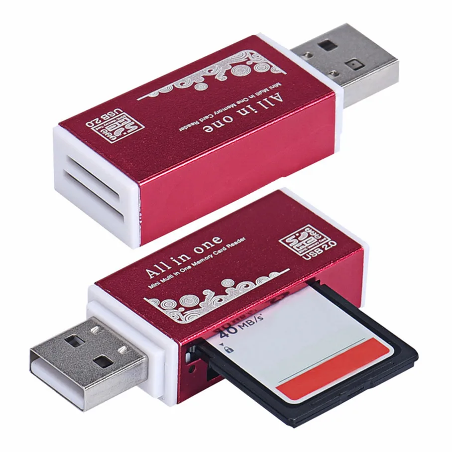 2019 Smart Card Reader USB 2.0 All In 1 Multi Micro SD T-Flash Memory Card Reader Adapter For Mobile Phone PC Tablet Wholesale
2019 Smart Card Reader USB 2.0 All In 1 Multi Micro SD T-Flash Memory Card Reader Adapter For Mobile Phone PC Tablet Wholesale