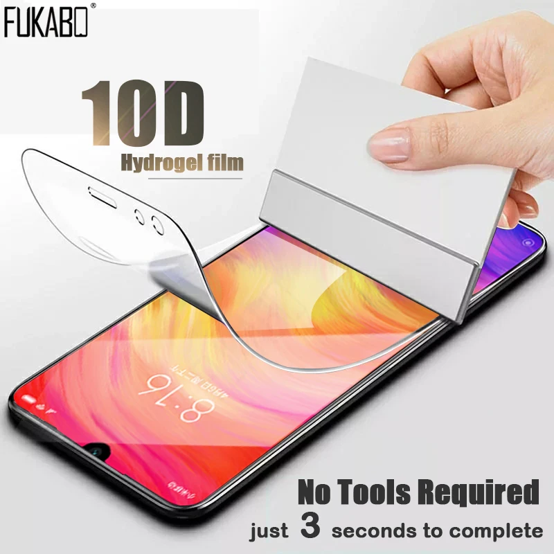 10D Full Cover Soft Hydrogel Screen Protector Film For Xiaomi Redmi Note 7 6 Pro 5 4 4X 6A Film For Redmi 6 5 Plus S2 Not Glass
10D Full Cover Soft Hydrogel Screen Protector Film For Xiaomi Redmi Note 7 6 Pro 5 4 4X 6A Film For Redmi 6 5 Plus S2 Not Glass