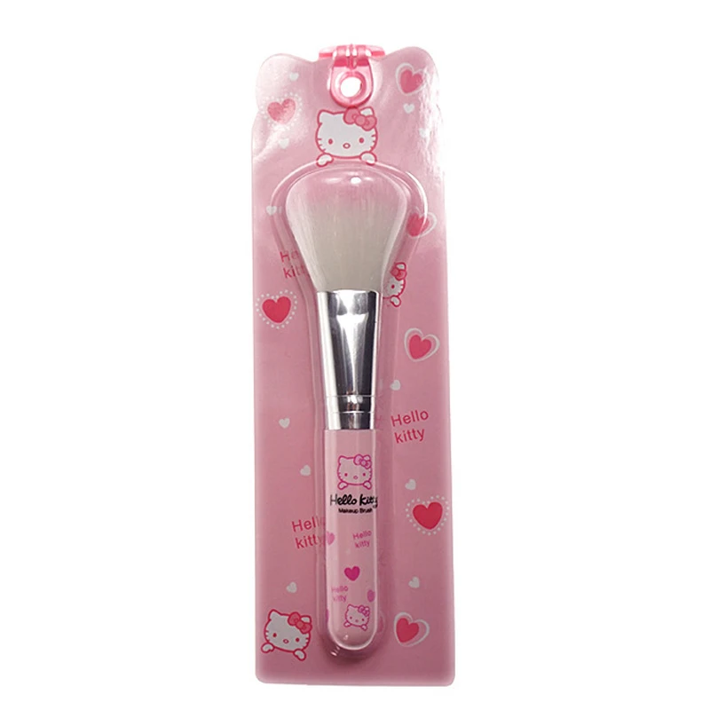 

Hello blush brush 006 pink handle single kitty sculpting pincel maquiagem face brochas makeup brushes wholesale retail box