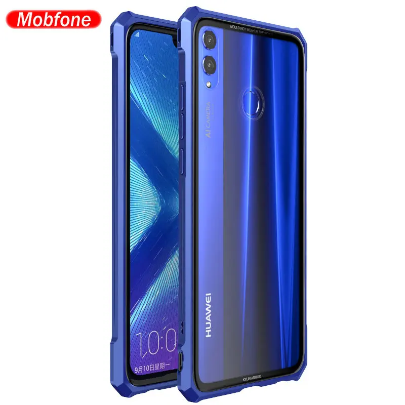 Aluminum Metal Frame + Transparent Tempered Glass Back Cover for Huawei Honor 8X Bumper Case for Huawei Honor8X Honor 8 X Fundas
Aluminum Metal Frame + Transparent Tempered Glass Back Cover for Huawei Honor 8X Bumper Case for Huawei Honor8X Honor 8 X Fundas