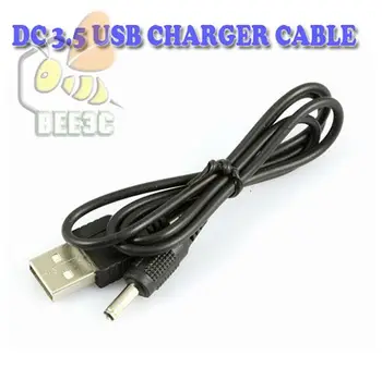 

High Speed USB to DC2.0/70cm DC2.5/70cm DC3.5/70cm DC5.5/80cm black Power DC Cable 2mm port charge cable jack power cord 300PCS