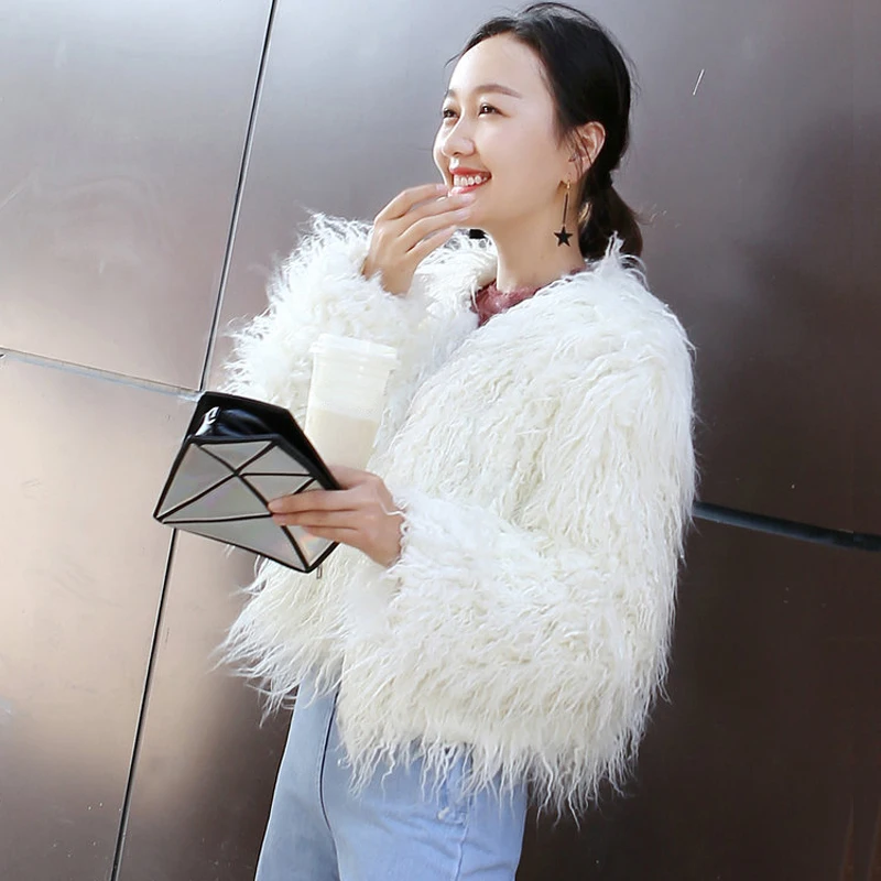 Savabien Womens Winter Jackets And Coats 2019 Fahion Korean Faux Fur Coat Soft Slim Cardigan Female Festival Overcoat White Pink
Savabien Womens Winter Jackets And Coats 2019 Fahion Korean Faux Fur Coat Soft Slim Cardigan Female Festival Overcoat White Pink