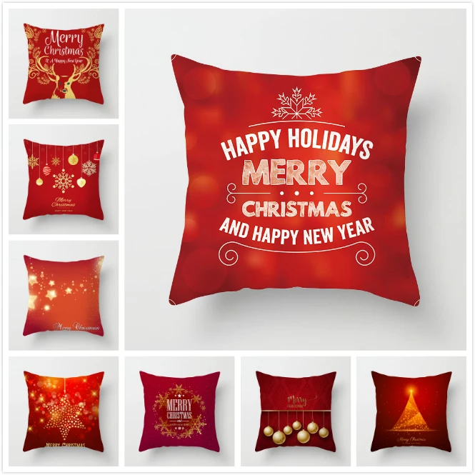 Fuwatacchi Red Christmas Deer Cushion Cover Polyester Snow White Pillow Cover for Car Home Sofa Decorative Pillowcase 45cm*45cm
Fuwatacchi Red Christmas Deer Cushion Cover Polyester Snow White Pillow Cover for Car Home Sofa Decorative Pillowcase 45cm*45cm