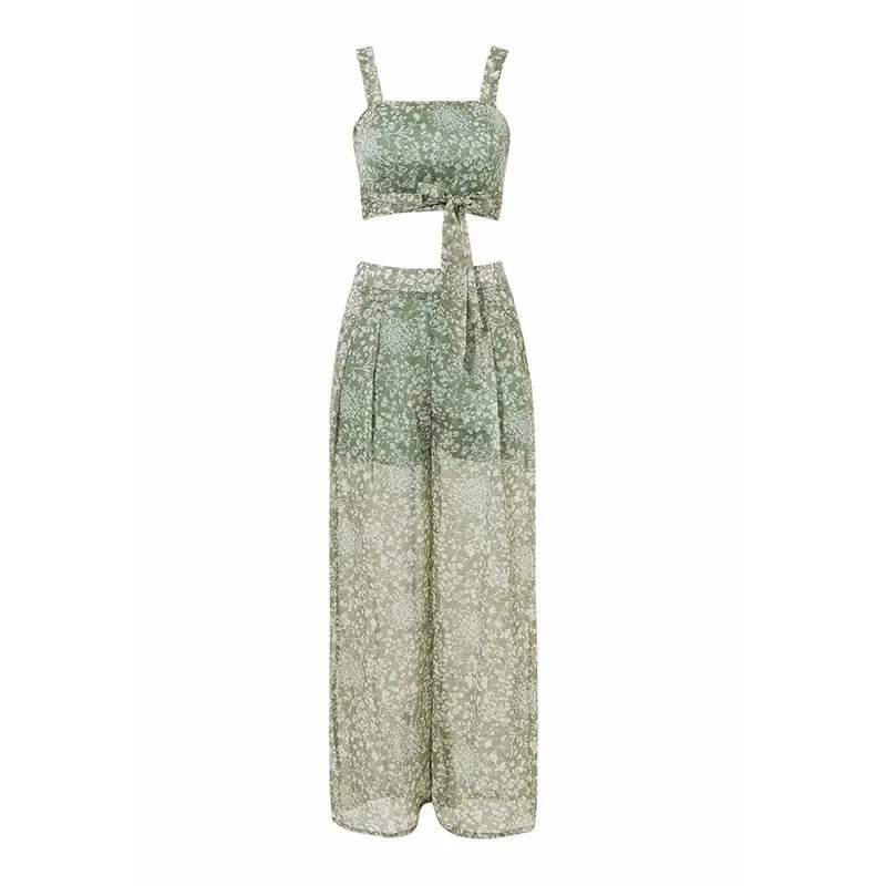 2019 Summer Print Casual Two Piece Set Women High Waist Slim Sexy Crop Top and Pants Set Polyester Women Sweet thin
2019 Summer Print Casual Two Piece Set Women High Waist Slim Sexy Crop Top and Pants Set Polyester Women Sweet thin