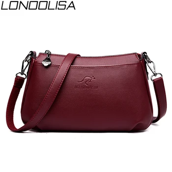 High Quality Crossbody Bags For Women Vintage Design Soft Leather Shoulder Bag Ladies Solid Handbag Sac A Main Femme
High Quality Crossbody Bags For Women Vintage Design Soft Leather Shoulder Bag Ladies Solid Handbag Sac A Main Femme