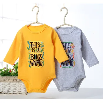 Baby clothes overalls kids bodysuit baby jumpsuit baby boys & girl clothes long sleeves children clothing flocking print letters
Baby clothes overalls kids bodysuit baby jumpsuit baby boys & girl clothes long sleeves children clothing flocking print letters