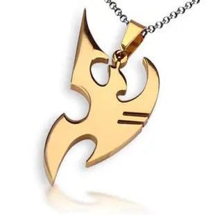 

Starcraft 2 II Protoss Gold Necklace Pendant Free With Chain Titanium Steel Game Jewelry