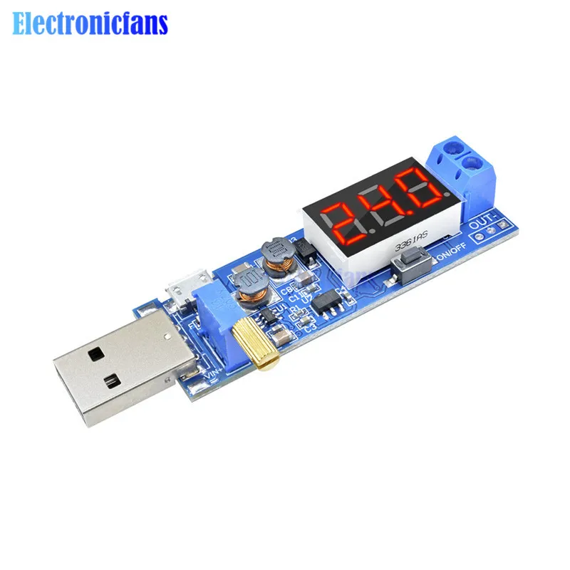 DC-DC 5V to 3.5V / 12V USB Step UP / Down Power Supply Module Adjustable Boost Buck Converter Out DC 1.2V-24V
DC-DC 5V to 3.5V / 12V USB Step UP / Down Power Supply Module Adjustable Boost Buck Converter Out DC 1.2V-24V
