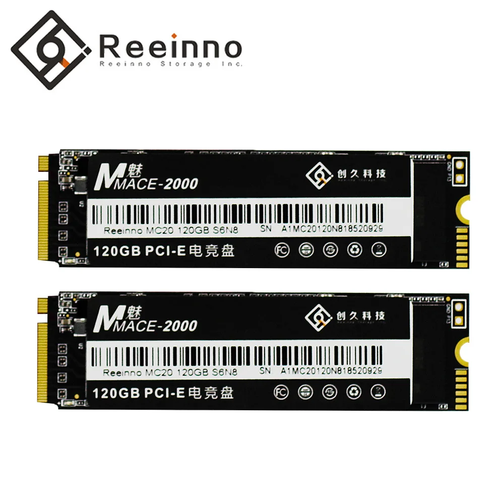 Reeinno SSD G Super Speed 1.8GB/s M.2 PCIe NVMe 128GB 2280 SM2263XT 3D NAND Internal solid-state Hard Disk for laptop desktop
Reeinno SSD G Super Speed 1.8GB/s M.2 PCIe NVMe 128GB 2280 SM2263XT 3D NAND Internal solid-state Hard Disk for laptop desktop