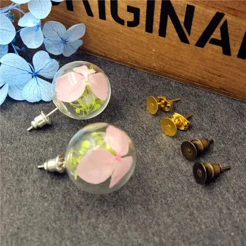50sets(25 pairs)18x5mm glass globe with ear stud findings set glass bottle glass vial pendant earrings accessory
50sets(25 pairs)18x5mm glass globe with ear stud findings set glass bottle glass vial pendant earrings accessory