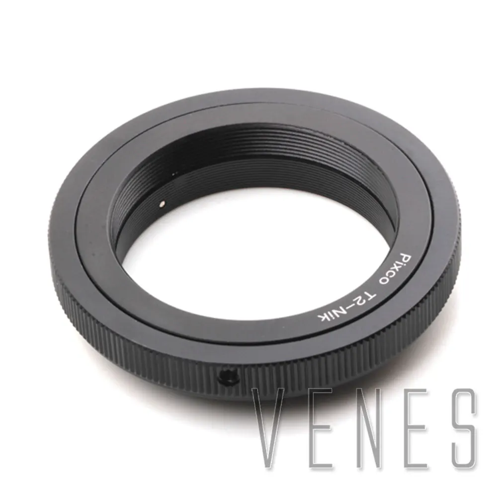 Venes Nikon адаптер для объектива подходит фотообъектива T2-For T2 F AI mount camera D750 D810 D5300 D3300