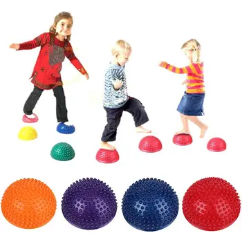 Yoga Half Ball Fitness Appliance Exercise Balance Ball Massage Roller Ball Yoga Massager Relief Muscles Relax Health Balance Pod
Yoga Half Ball Fitness Appliance Exercise Balance Ball Massage Roller Ball Yoga Massager Relief Muscles Relax Health Balance Pod