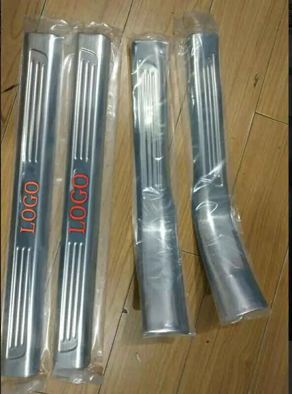 for Volkswagen golf 7 door sill stainless steel scuff plate threshold sticker accessories 4 pcs 2014 2015
for Volkswagen golf 7 door sill stainless steel scuff plate threshold sticker accessories 4 pcs 2014 2015
