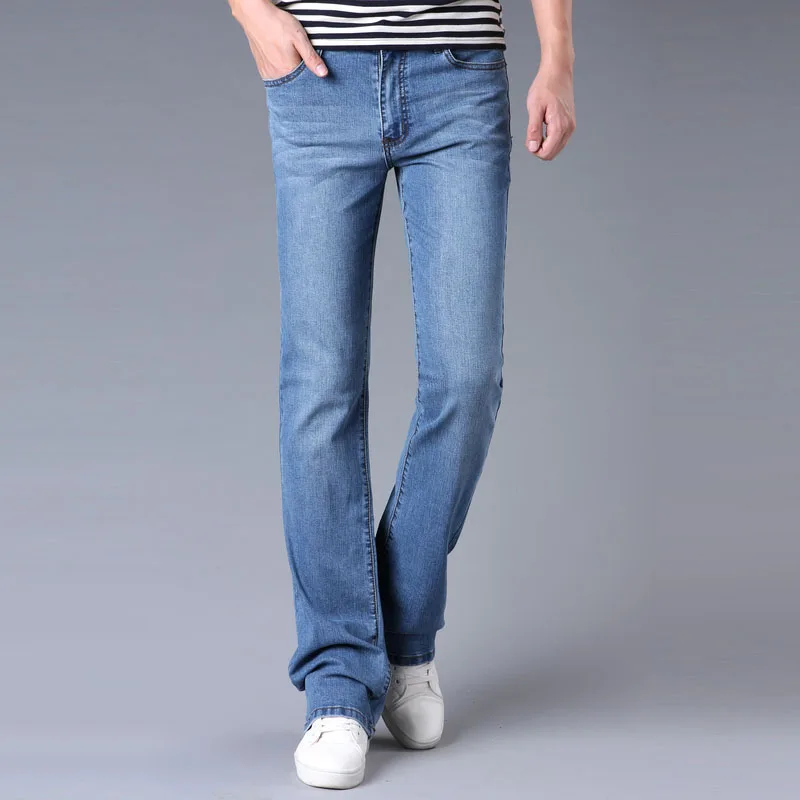 Men Black Blue Boot Cut Flared Jeans Men Korean Style Slim Bootcut Jeans Hommes Mens Skinny Flare Jeans Trouser Cotton
Men Black Blue Boot Cut Flared Jeans Men Korean Style Slim Bootcut Jeans Hommes Mens Skinny Flare Jeans Trouser Cotton