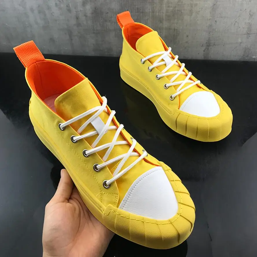 New Luxury Brand Men Fashion High Top Sneakers Casual Street Men Chunky Shoes Male Hip Hop Comfort Leisure Canvas Shoes
New Luxury Brand Men Fashion High Top Sneakers Casual Street Men Chunky Shoes Male Hip Hop Comfort Leisure Canvas Shoes