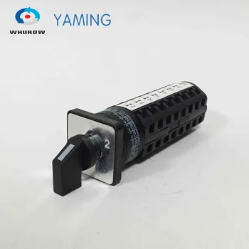 2 position 8 phases 5A changeover cam rotary universal switch manual transfer switch LW26 Series
2 position 8 phases 5A changeover cam rotary universal switch manual transfer switch LW26 Series