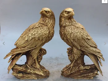 zhmui88006324<<++9"Marked Chinese Brass Lanneret Tercel JiXiang Fly Bird Eagle Animal Statue Pair
zhmui88006324<<++9"Marked Chinese Brass Lanneret Tercel JiXiang Fly Bird Eagle Animal Statue Pair