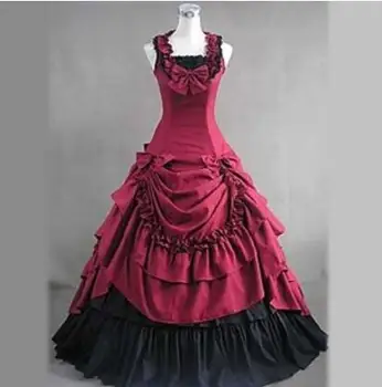 Halloween costumes adult southern belle costume red victorian costumes Ball Gown Gothic lolita dress plus size free petticoat
Halloween costumes adult southern belle costume red victorian costumes Ball Gown Gothic lolita dress plus size free petticoat