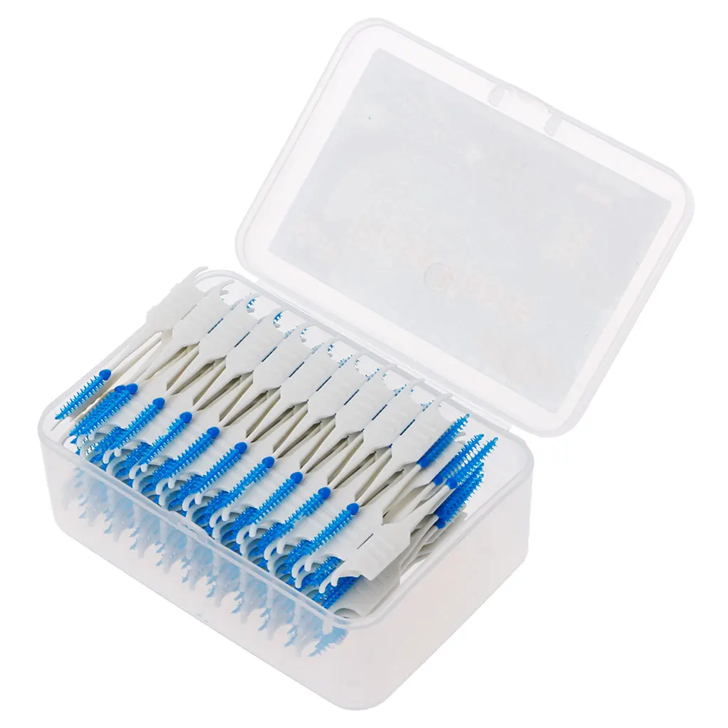 2019 new 1 Set 20/40/120/200pcs Double Floss Head Hygiene Dental Silicone Interdental Brush Toothpick New Hot Selling
2019 new 1 Set 20/40/120/200pcs Double Floss Head Hygiene Dental Silicone Interdental Brush Toothpick New Hot Selling