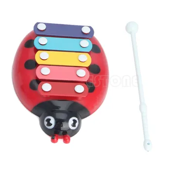 Baby Child Kid 5-Note Beetle Pattern Wisdom Development Ladybug Musical Toys
Baby Child Kid 5-Note Beetle Pattern Wisdom Development Ladybug Musical Toys
