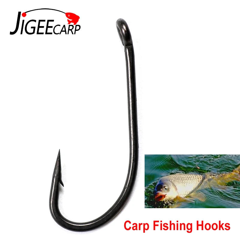 JIGEECARP 30pcs Carp Fishing Hooks D Carp Rig Hook Fishing Accessories High Carbon Steel Hair Rig Hooks Fishing Gear Hooks
JIGEECARP 30pcs Carp Fishing Hooks D Carp Rig Hook Fishing Accessories High Carbon Steel Hair Rig Hooks Fishing Gear Hooks