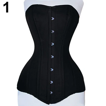 Sexy Women Intimates Gothic Lace-up Corset Steel Bones Double Boned Long Shaperwear
Sexy Women Intimates Gothic Lace-up Corset Steel Bones Double Boned Long Shaperwear