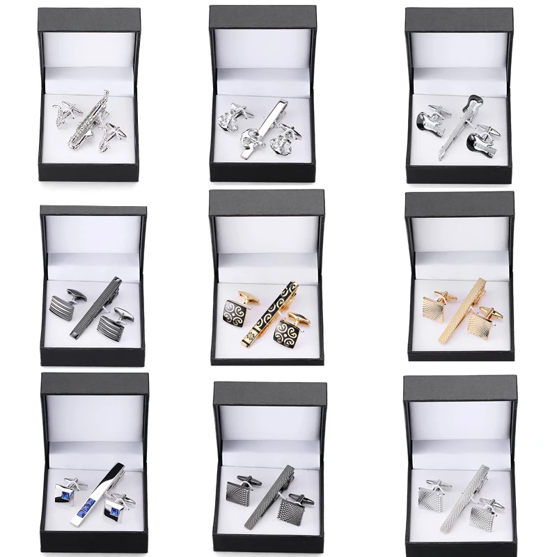 WN A set of high-end Multi Style Deluxe crystal pattern tie clip Cufflinks men French Cufflinks tie clip box set free shipping
WN A set of high-end Multi Style Deluxe crystal pattern tie clip Cufflinks men French Cufflinks tie clip box set free shipping