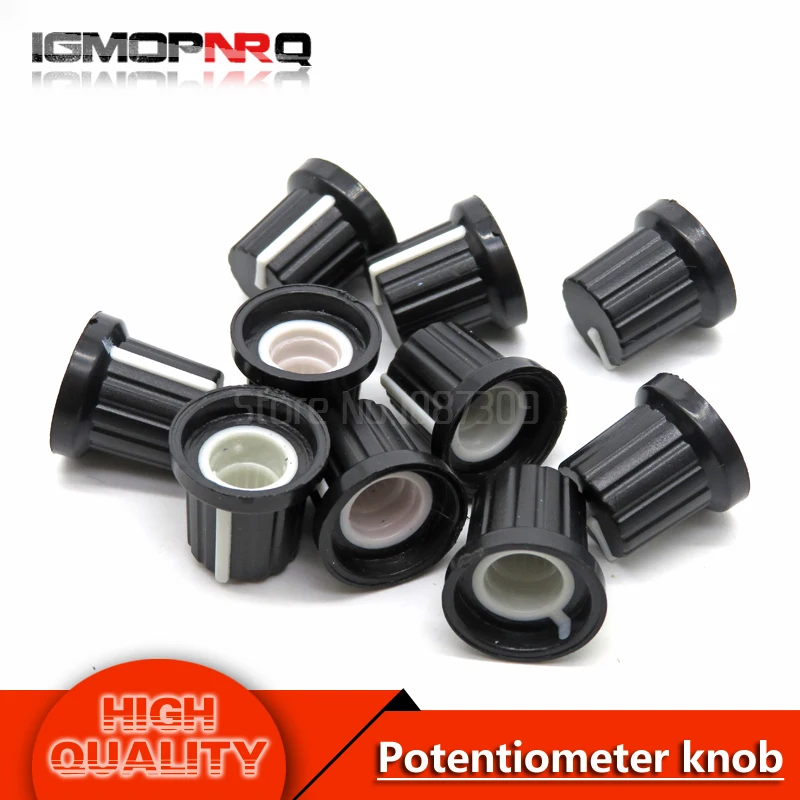 10PCS AD2 6mm Shaft Hole Dia Plastic Threaded Knurled Potentiometer Knobs Caps wh148
10PCS AD2 6mm Shaft Hole Dia Plastic Threaded Knurled Potentiometer Knobs Caps wh148