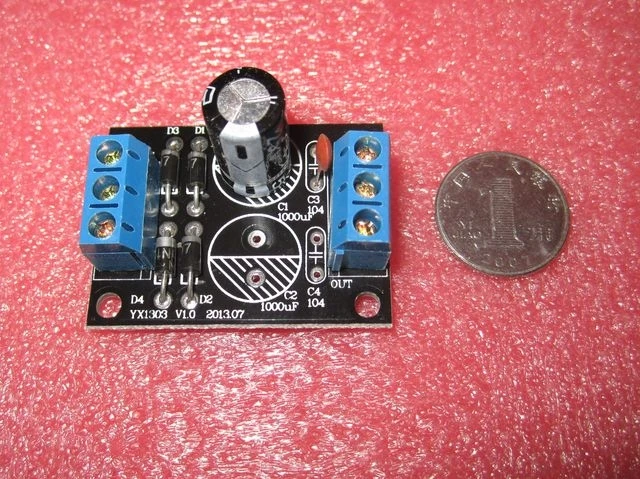 Rectifier Module 1N4007 Module AC Alternating Current Module Bridge Rectifier Module B Version Kit Sell
Rectifier Module 1N4007 Module AC Alternating Current Module Bridge Rectifier Module B Version Kit Sell