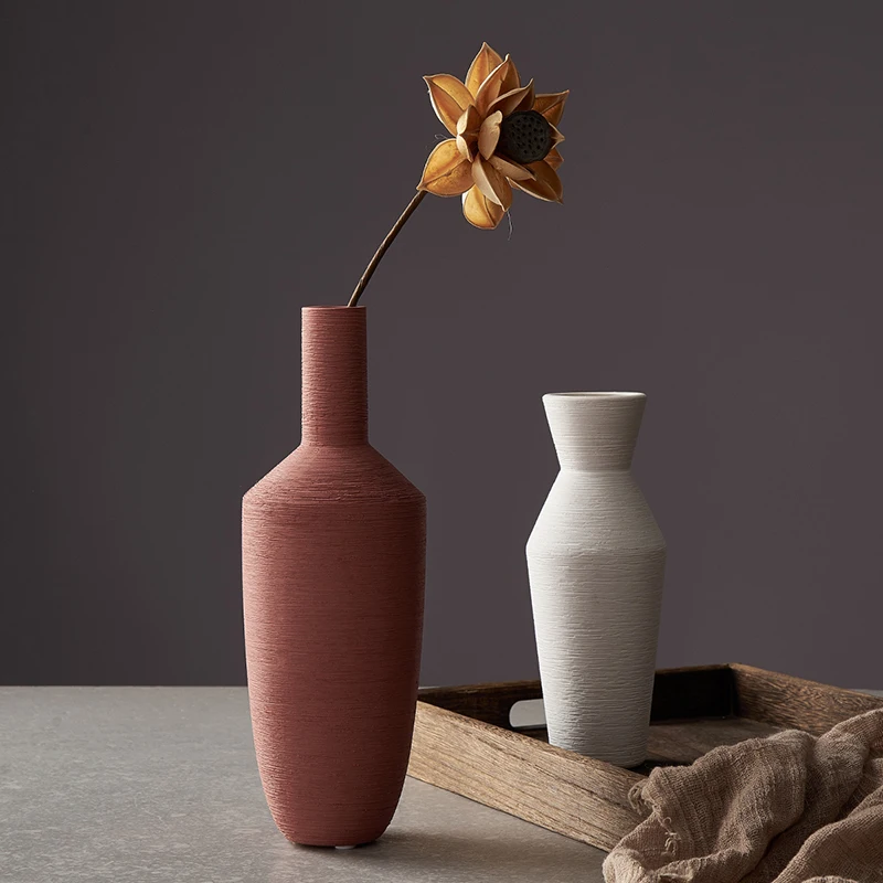 Nordic Style Simple Modern Ceramic Vase Decoration Home Living Room Desktop Arrangement Flower Decoration
Nordic Style Simple Modern Ceramic Vase Decoration Home Living Room Desktop Arrangement Flower Decoration