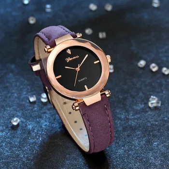 Fashion Women Watches Leather Band Geneva Analog Quartz Diamond Laides Wrist Watch Gift
Fashion Women Watches Leather Band Geneva Analog Quartz Diamond Laides Wrist Watch Gift