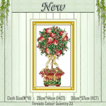 apple flowers decor painting counted printed on the canvas DMC 11CT 14CT kits DIY chinese Cross Stitch embroidery needlework Set
apple flowers decor painting counted printed on the canvas DMC 11CT 14CT kits DIY chinese Cross Stitch embroidery needlework Set