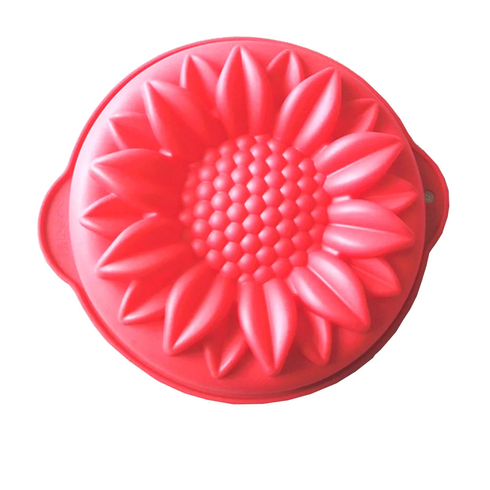 XG012 Size 29.5*26*6cm Big Sunflower Shape Silicone Cake Pan Creative Cake Mold Kitchenware DIY Mold
XG012 Size 29.5*26*6cm Big Sunflower Shape Silicone Cake Pan Creative Cake Mold Kitchenware DIY Mold