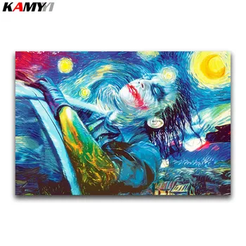 DIY 3D Diamond mosaic Cartoon Full Square Diamond painting Joker Full Round Diamond embroidery Cross stitch Van Gogh Starry Sky
DIY 3D Diamond mosaic Cartoon Full Square Diamond painting Joker Full Round Diamond embroidery Cross stitch Van Gogh Starry Sky