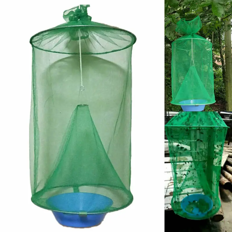 1pc Folding Fly Trap Catcher Hanging Flycatcher The Most Effective Ranch Trap Reusable Summer Mosquito Insect Pest Control
1pc Folding Fly Trap Catcher Hanging Flycatcher The Most Effective Ranch Trap Reusable Summer Mosquito Insect Pest Control