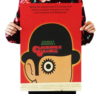 A Clockwork Orange Vintage Kraft Paper Movie Poster Map Home School Office Decor Art Retro Posters and Prints Decorativos
A Clockwork Orange Vintage Kraft Paper Movie Poster Map Home School Office Decor Art Retro Posters and Prints Decorativos