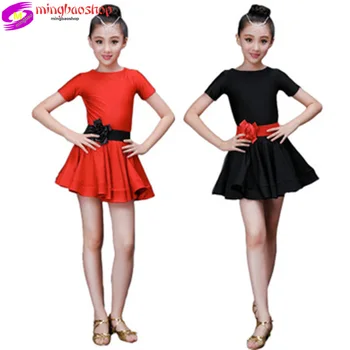 Girls Short Sleeve Latin Dance Dress Kids Spandex Latin Dance Dress Ballroom Tango Rumba Costumes Child Competition Dancewear
Girls Short Sleeve Latin Dance Dress Kids Spandex Latin Dance Dress Ballroom Tango Rumba Costumes Child Competition Dancewear