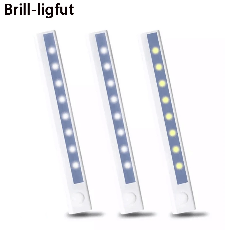 8 LED Under Cabinet Light PIR Motion Sensor led Bar Kitchen Light Auto On/Off for Wardrobe Cupboard Closet Kitchen Night Light
8 LED Under Cabinet Light PIR Motion Sensor led Bar Kitchen Light Auto On/Off for Wardrobe Cupboard Closet Kitchen Night Light
